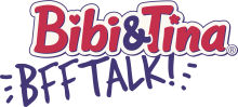 Bibi & Tina BFF Talk Logo Bibi & Tina BFF Talk Logo